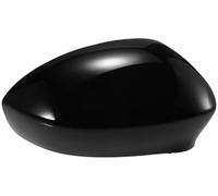 MKVAXR Capuchon de Protection de rétroviseur Droit Noir de Remplacement for Fiat 500 2007-2023, Garnitures de décoration extérieure Coque de rétroviseur