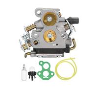 MKVAXR Carburateur Carb Tuyau de carburant Poire d'amorçage Ensemble filtre à Tronçonneuse voiture, for Husqvarna, 235 235E 236 240 240E