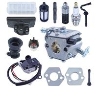 MKVAXR Carburateur, for STIHL, 021 023 025 MS210 MS230 MS250 Carb de tronçonneuse avec 1123 160 1650 Filtre à air Bobine d'allumage Conduite de carburant Kit de remplacement de carburateur