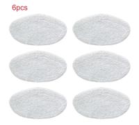 MKVAXR Chiffons de nettoyage lavables Polti Kit Vaporetto PAEU0332 Pièces de rechange for aspirateur à vapeur en microfibres Pièces détachées pour nettoyeur vapeur(6pcs)