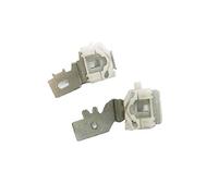 MKVAXR CLIPS en fer X2 pièces, for NISSAN, PRIMERA P12 avant droit 2002 - 2007, KIT de réparation de lève-vitre électrique, CLIP coulissant Moteur de vitre de voiture