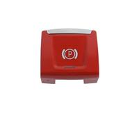 MKVAXR Commutateur de frein de stationnement électronique, for X1 F48 F49 X2 F39 série 2 F45 F46 61316822523 bouton de remplacement Interrupteur de frein à main(BLACK Red)