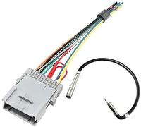 MKVAXR Compatible avec GM, for Chevy, for GMC, for Buick, 1998-2008 et GM-10 Adaptateur d'antenne Faisceau de câbles radio stéréo