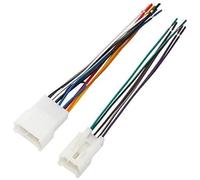 MKVAXR Connecteur de faisceau de câbles radio Select, for, 4Runner Camry, for Corolla, Prius, for RAV4, 1987-2019 Montage sur câble stéréo de voiture