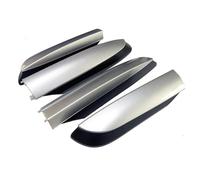MKVAXR Coque de Protection d'extrémité de Rail de Barre de Toit ABS de Remplacement 4 pièces, for Toyota, for RAV4, XA40 2013 2014 2015 2016 2017 2018 Accessoires Galerie de Toit pour Voiture