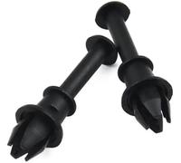 MKVAXR Corde de Fixation for Tablette arrière, for A1 A3 8P 8V Q2 Q3 Q5 SQ5, 2 pièces, Clips de Fixation for Tablette arrière de Coffre, 1M6867574A, pièce de Rechange Crochet de Coffre