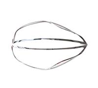 MKVAXR Couvercle de phare avant chromé ABS, for Hyundai, Tucson IX35 2014 2015 2016, accessoires voiture Garniture de sourcil de phare antibrouillard de voiture