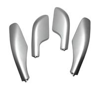 MKVAXR Couvercle d'extrémité de Rail de galerie de Toit en Plastique ABS, Capuchons argentés, for Toyota, for Land Cruiser LC100 1998-2001 2002 2003 2004 2005 2006 2007 Galerie de Toit pour Voiture