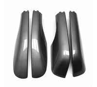 MKVAXR Couvercle d'extrémité de Rail de galerie de Toit Noir, 4 pièces, Coques de Remplacement, for Lexus, for LX570 2008 - 2016 Galerie de Toit pour Voiture
