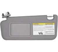 MKVAXR Ensemble Pare-Soleil Panneau de Pare-Soleil d'assemblage de Pare-Soleil avec lumière de Miroir de Maquillage pour Toyota, pour Rav4 2006-2013 W(Black Left)