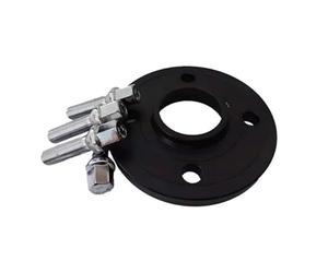 MKVAXR Entretoises Kit d'élargissement d'entretoises de roue 4x100 CB:57.1 Adaptateur de roue en aluminium 4 trous for voiture, for boulon de style M12x1,5 Cales Plaque Entretoise de centrage de moyeu