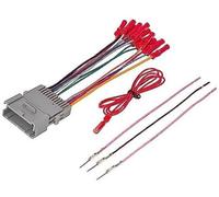 MKVAXR Faisceau de câbles stéréo de voiture, for 2002-2008, for GMC Envoy Sierra, for Chevy, Silverado Impala avec connecteur, installation bout à bout, câble de connexion radio, adaptateur de prise
