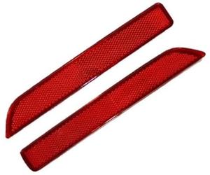 MKVAXR Feu de position arrière automatique Réflecteur de pare-chocs arrière 1 paire de feux de position réfléchissants, pour Nissan, pour Murano, pour 3,5L 2015-2022 rouge 26560-8990B