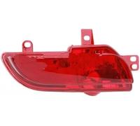 MKVAXR Feux arrière 6351HA 6350HA, for Peugeot 206 207 2009 2010 2011 2012 2013 2014, feu de Pare-Chocs arrière, feu de recul, réflecteur avec Ampoule (1 Paire) Feu arrière de Pare-Chocs(Black Right)