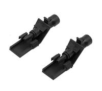 MKVAXR For ACCORD, for CRV 76810-TA0-A01, noir, buse de pulvérisation lave-glace d'essuie-glace pare-brise 2 PSC Couvercle de balai d'essuie-glace de voiture