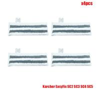 MKVAXR For aspirateur à main Easyfix SC2 SC3 SC4 SC5, accessoires, chiffons en microfibre for balai à vapeur, chiffon de rechange for balai à vapeur Pièces détachées pour nettoyeur vapeur(4pcs)