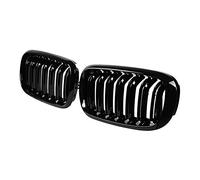 MKVAXR For BMW, for ligne de calandre F15 grille de remplacement avant noir brillant, for X6 F16 2014 2015 2016 2017 2018 Grille de radiateur
