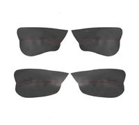 MKVAXR For Citroën, for Xsara Picasso, couvercle de panneau d'accoudoir de porte en cuir microfibre 4 pièces avec raccords de montage accessoires d'intérieur de voiture Panneau de porte intérieur de v