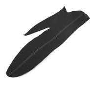 MKVAXR for, for Série 3 4 F30 F32 2013 2014 2015 2016 2017 M4 Sport Couture à la Main Accoudoir de Porte Poignée Panneau Tirer Housse en Cuir Microfibre Panneau de Porte intérieur de Voiture(Rightbla