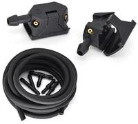 MKVAXR, for GAZ, for GAZelle, for NEXT 2013 2014 2015 2016 2017 2018 2019 2020 2021 2022 Lave-glace de voiture Lame d'essuie-glace Buses de jets d'eau Buse de lave-glace(BLACK Nozzle and 2m Hose)