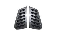MKVAXR for Golf, 5 6 7 8 Mk5 Mk7 Mk8, Stores triangulaires arrière, couvercles de Protection, Volets Lunette en Plastique ABS Couvercle de persienne de fenêtre de véhicule(4 Carbon)