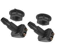 MKVAXR, for Hyundai, 2 pièces buse de nettoyage de pare-brise avant universelle for lave-glace buse de nettoyage de pare-brise de voiture Buse de lave-glace