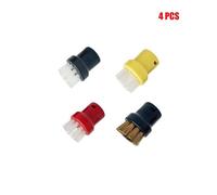 MKVAXR For les accessoires de nettoyeur vapeur SC1 SC2 SC3 SC4 SC5 SC7 CTK10, tête de buse d'arrosage ronde de rechange, brosses de nettoyage Pièces détachées pour nettoyeur vapeur(4 pcs)