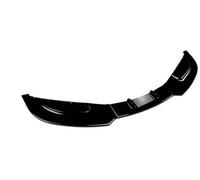 MKVAXR for Mercedes-Benz, Classe C W204 C200 C260 C300 2011-2014 Séparateur de lèvre de Pare-Chocs Avant de Voiture Spoiler ABS Kit de carrosserie Spoiler Séparateur Avant(Black Glossy Black)
