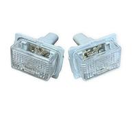 MKVAXR For Mercedes-Benz, for W204 W221 W212 LUMIÈRE DE PLAQUE D'IMMATRICULATION LUMIÈRE LAMPE AMPOULE Éclairage de plaque d'immatriculation arrière