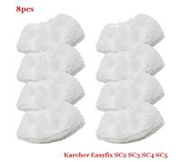 MKVAXR For nettoyeur à vapeur portatif Easyfix SC2 SC3 SC4 SC5, tampon de nettoyage en microfibre, pièces de chiffon, têtes de balai, accessoires en tissu Pièces détachées pour nettoyeur vapeur(Set-3)