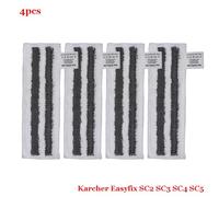 MKVAXR For nettoyeur à vapeur portatif Easyfix SC2 SC3 SC4 SC5, tampon de nettoyage en microfibre, pièces de chiffon, têtes de balai, accessoires en tissu Pièces détachées pour nettoyeur vapeur(Set-9)