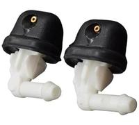 MKVAXR, for Peugeot, 106 1996 1997 1998 1999 2000 2001 2002 2003 2 pièces essuie-glace arrière lave-glace buse de pulvérisation 643896 pulvérisateur d'eau de capot Buse de lave-glace