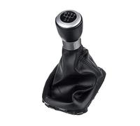 MKVAXR For Seat, for Alhambra 2000-2010 Levier de manette de vitesse Guêtre Couvercle de botte Collier de changement de vitesse 5 Pommeau de levier de vitesse de voiture(5 Speed)