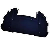 MKVAXR For, Série 3 E90 E93 323i 325i 2005-2012 Coussin d'isolation de capot moteur avant Tapis insonorisant en coton thermique Couverture mousse Cache-lentille de phare automobile(Black 1)