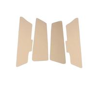 MKVAXR For Toyota, for Corolla, 2014 2015 2016 2017 4 pièces/ensemble panneau de poignée de porte intérieure de voiture accoudoir accessoires de couverture en cuir microfibre Panneau de porte intérieu