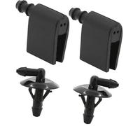 MKVAXR, for VW, for Crafter 2006 2007 2008 2009 2010 2011 2012 2013 2014 2015 2016 2017 2018 2 pièces Buse de Lave-Glace d'Essuie-Glace Jet de Pulvérisation 2E1955985 Buse de lave-glace(BLACK color1)