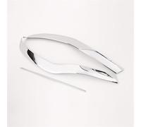 MKVAXR Garniture de couverture décorative de becquet de plaque de pare-chocs avant en ABS chromé, for Mercedes-Benz, classe E W213 2016-2019 Garniture de becquet de voiture