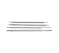 MKVAXR Joints de porte de fenêtre 4 pièces bande d'étanchéité en verre de fenêtre de porte de voiture garnitures de joint d'étanchéité, for Accord, 2008 2009 2010 2011 2012