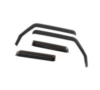MKVAXR Joints de porte de fenêtre 4 pièces déflecteurs de vitres latérales de voiture moulures de fenêtre garniture coupe-froid, for Jeep, for Wrangler JK 4 portes 2007-2018