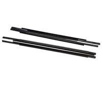 MKVAXR Joints de porte de fenêtre 4 pièces/ensemble joint d'étanchéité de vitre de porte de voiture, for Mitsubishi, for Outlander, for Sport GA 2010-2021