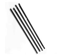 MKVAXR Joints de porte de fenêtre 4 pièces garniture de moulage de joint de fenêtre en verre de fenêtre de voiture, for Mazda, 3 BK for Seires for berline 2004 2005 2006 2007 2008 2009
