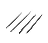 MKVAXR Joints de porte de fenêtre 4 pièces garniture de moulage de joint de fenêtre en verre de fenêtre de porte de voiture, for Toyota, FJ for Cruiser 2007 2008 2009 2010 2011 2012 2013 2014