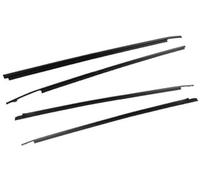 MKVAXR Joints de porte de fenêtre 4 pièces Joint d'étanchéité de vitre de porte de voiture, for Toyota, for Sequoia 2008-2020