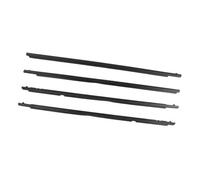 MKVAXR Joints de porte de fenêtre 4 pièces moulures de fenêtre latérales de voiture garniture de bande d'étanchéité imperméable à la pluie, for Toyota, for Corolla, 2009-2012