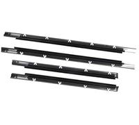 MKVAXR Joints de porte de fenêtre 4 pièces réduction du bruit de porte de voiture étanche à la poussière 75710 0C010, for SEQUOIA 2001-2007