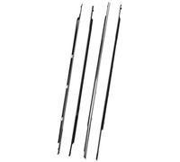 MKVAXR Joints de porte de fenêtre 72910TA0A01 4 pièces en caoutchouc étanche for porte extérieure de voiture, moulure de fenêtre, bandes d'étanchéité, ceinture d'étanchéité, for Accord, 2008-2012