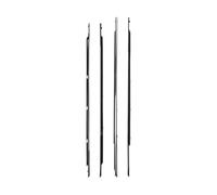 MKVAXR Joints de porte de fenêtre 72910TA0A01 4 pièces en caoutchouc étanche voiture porte extérieure fenêtre moulure garniture bandes météo ceinture d'étanchéité, for Accord, 2008-2012