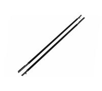 MKVAXR Joints de porte de fenêtre de voiture, for Toyota, for RAV4, for XA30 US, for la version 2006~2012, joint de porte étanche à la pluie et aux intempéries, joint en verre(Black Rear 2pcs)