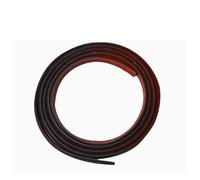 MKVAXR Joints de porte de fenêtre de voiture, garniture de moulage de bord de fenêtre de voiture, bande météo décorative for A3 A4 A5 A6 A7 A8 B6 B7 B8 C5 C6 for TT Q3 Q5 Q7 S3 S4(BLACK 200cm)