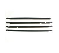 MKVAXR Joints de porte de fenêtre, for Toyota, for Corolla, 2003-2008 porte extérieure fenêtre joint d'étanchéité ceinture bande météo protection extérieure accessoires de voiture 4 pièces
